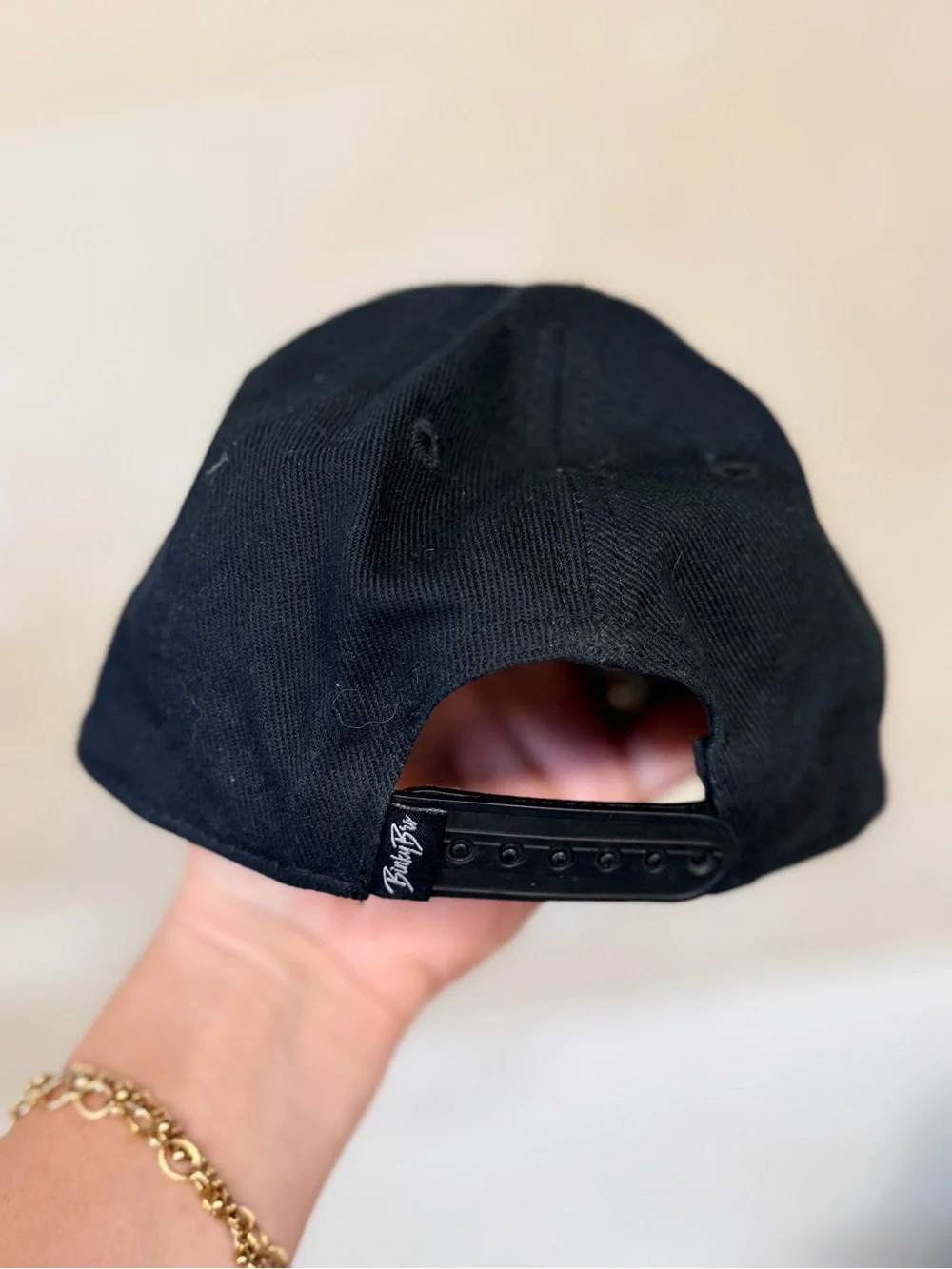 BinkyBro BNKY Black Infant Snapback Hat | Surf Snow Skate | Adjustable Flat Brim